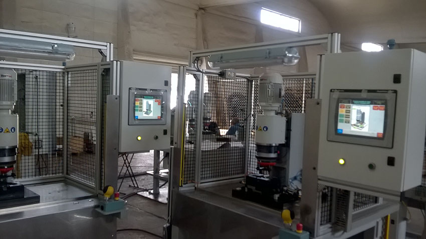 Assy. station & testing equipment