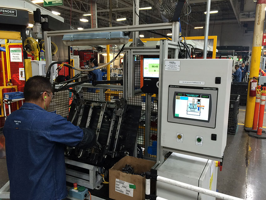 Assy. station & testing equipment